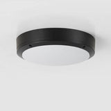 Lampă de tavan LED rotundă din aluminiu, simplă, impermeabilă, pentru exterior, cu montare încastrată