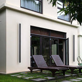 Akrylowa lampa ścienna na zewnątrz