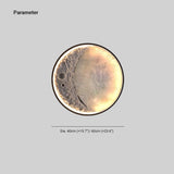 Elif Modern Outdoor Moon Wall Lamp