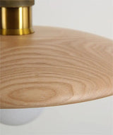 Dopwii | Drewniana lampa sufitowa