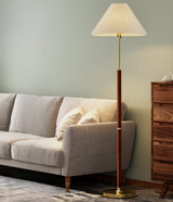 Nowoczesna lampa podłogowa z papieru ryżowego