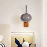 Lampă de perete rotativă din sticlă Bauhaus Kaki