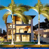 Reflektor zewnętrzny na drzewo