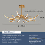 Designerska lampa sufitowa Luster