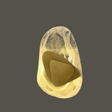 Kreatywna, nowoczesna lampa ścienna LED wykonana ze szkła