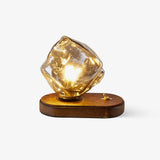 Bordslampa I Glas Med Issten