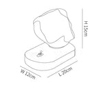 Bordslampa I Glas Med Issten