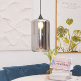 Lampa wisząca w kształcie butelki