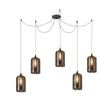 Lampa wisząca w kształcie butelki