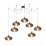 Lampa wisząca w kształcie butelki