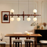 Cambridge Ljuskrona I Trä