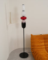 Lampa podłogowa z kandyzowanego szkła