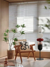 Lampa podłogowa z kandyzowanego szkła