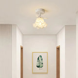 Francuska lampa sufitowa Tiffany Simple Mini Flower