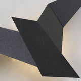 Kreatywna żelazna lampa ścienna w kształcie ptaka