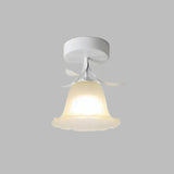 Enkel Tiffany-Taklampa Med Miniblommor