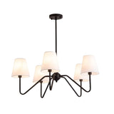 Jedwabny żyrandol do sypialni