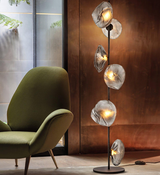 Lampa podłogowa Glass Mesh Petals