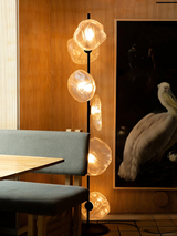 Lampa podłogowa Glass Mesh Petals