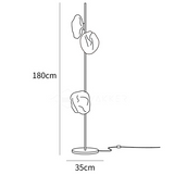 Lampa podłogowa Glass Mesh Petals