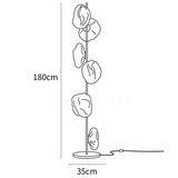 Lampa podłogowa Glass Mesh Petals