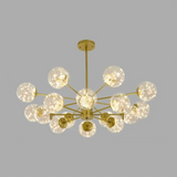 NobleLuminance - Candelabru cu glob de sticlă