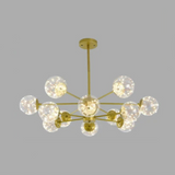 NobleLuminance - Candelabru cu glob de sticlă