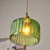 Hängande lampa med Vintage-kristaller