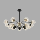 NobleLuminance - Candelabru cu glob de sticlă