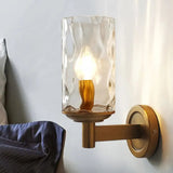 Klassisk Retro Väggarmatur I Glas