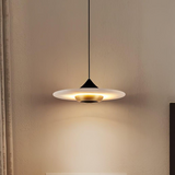 Lampa Med Flygande Tefat I Marmor