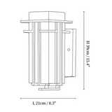 Lampa ścienna Linden do zastosowań zewnętrznych