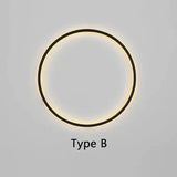 Lumiring - Minimalistisk Rund Vägglampa