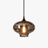 Lampa wisząca w kształcie butelki