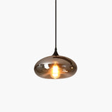Lampa wisząca w kształcie butelki