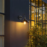 Alessio Rustykalna misa w kształcie antycznego mosiądzu Wodoodporna lampa ścienna IP65 do zastosowań zewnętrznych