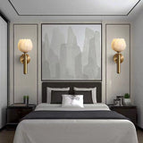 Marmorrosett Vägglampa