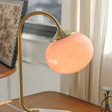 Marshmallow Bordslampa I Metall Och Glas