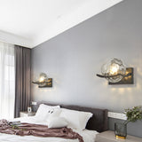 Modern Led-Vägglampa Glas
