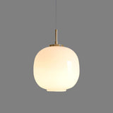 Modern Nordisk Taklampa Radihous I Opalglas