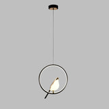 MrBird™ - Luxury pendant light with golden bird
