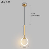 Nordisk Enkel Led-Pendellampa