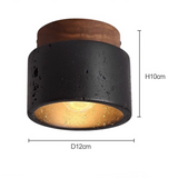 Kamienna lampa sufitowa Ascend