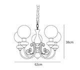 Candelabru modern și creativ din onix