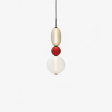 Pendellampa I Kanderat Glas