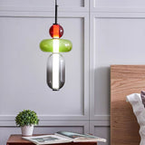 Pendellampa I Kanderat Glas