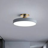 Rund Infälld Taklampa Skandinavisk Stil Akryl Sovrum Led Semi Coil Taklampa