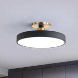 Rund Infälld Taklampa Skandinavisk Stil Akryl Sovrum Led Semi Coil Taklampa