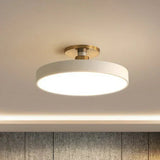 Rund Infälld Taklampa Skandinavisk Stil Akryl Sovrum Led Semi Coil Taklampa