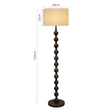 Japandi Wooden Floor Lamp